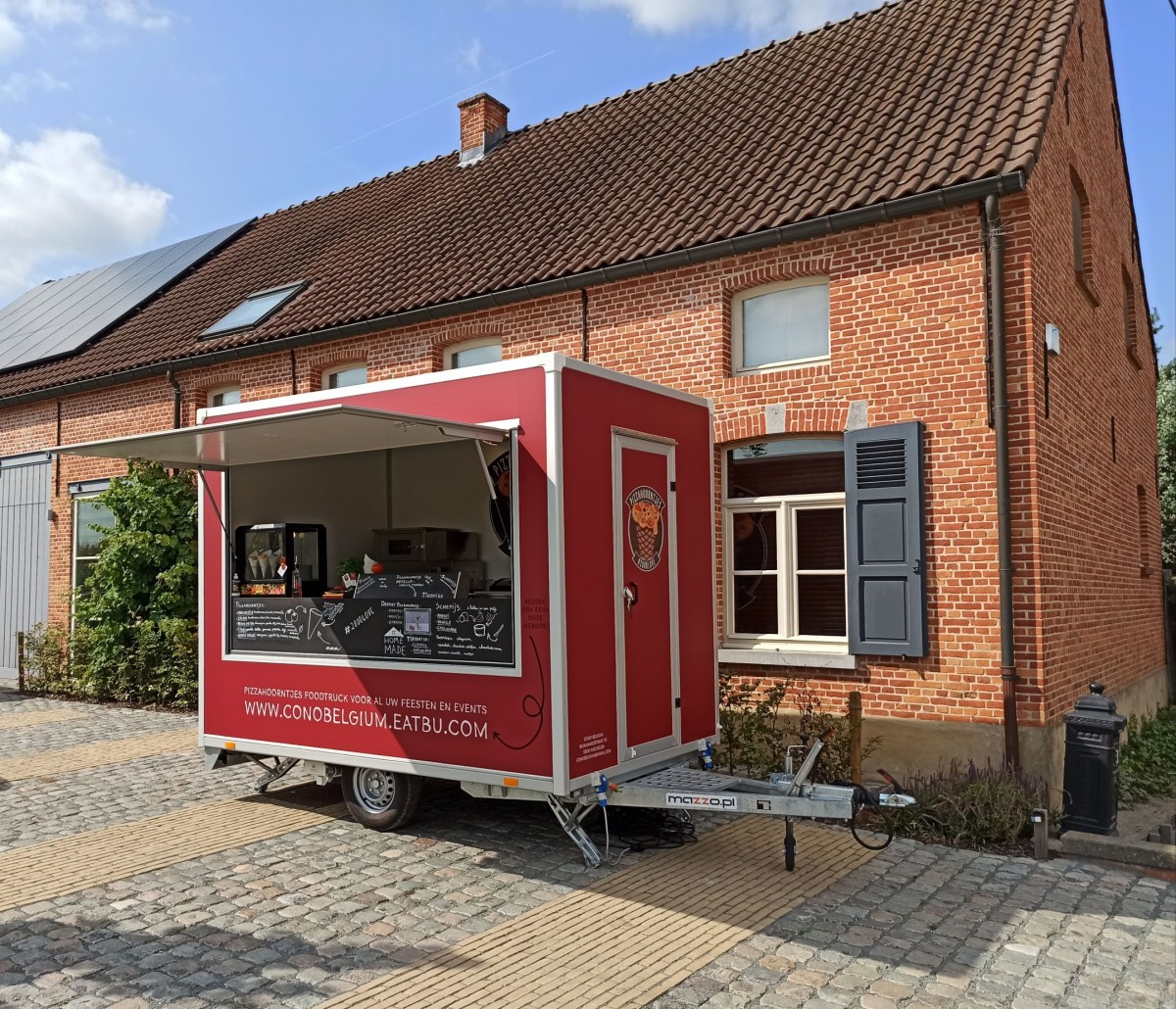 Pizzahoorntjes Foodtruck