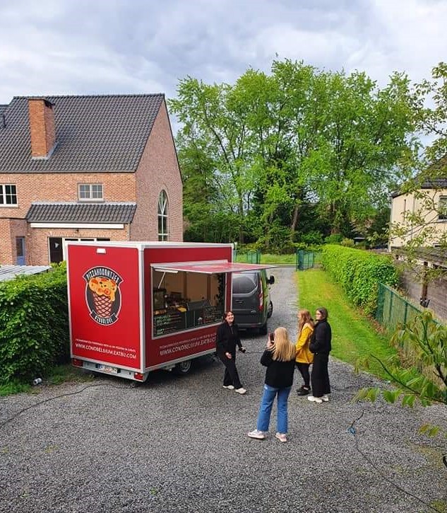 Pizzahoorntjes Foodtruck