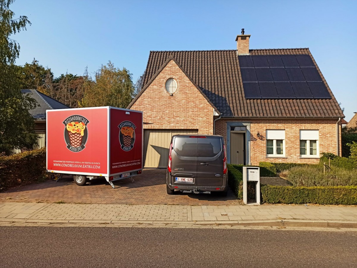 Pizzahoorntjes Foodtruck