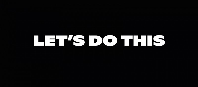 Let's do this