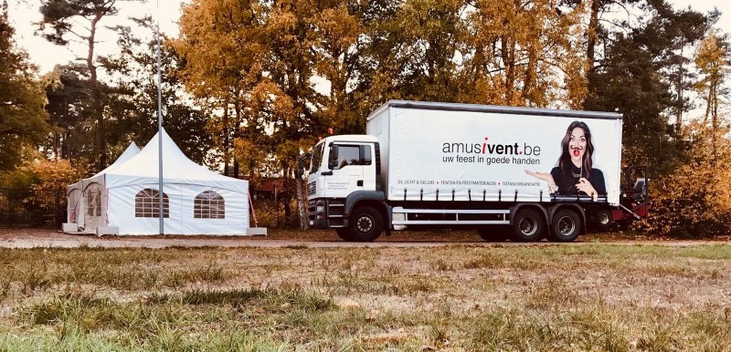 Amusivent - Tentenbouw
