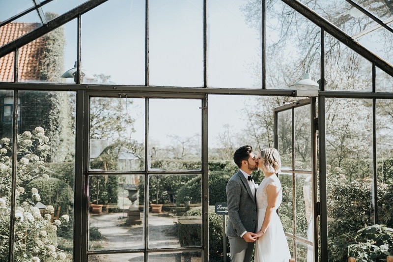 Romantisch Greenery: een originele styled shoot