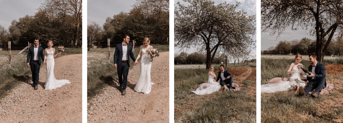 Een must see styled shoot voor elke lentebruid - Klassevol en helemaal in het teken van de lente